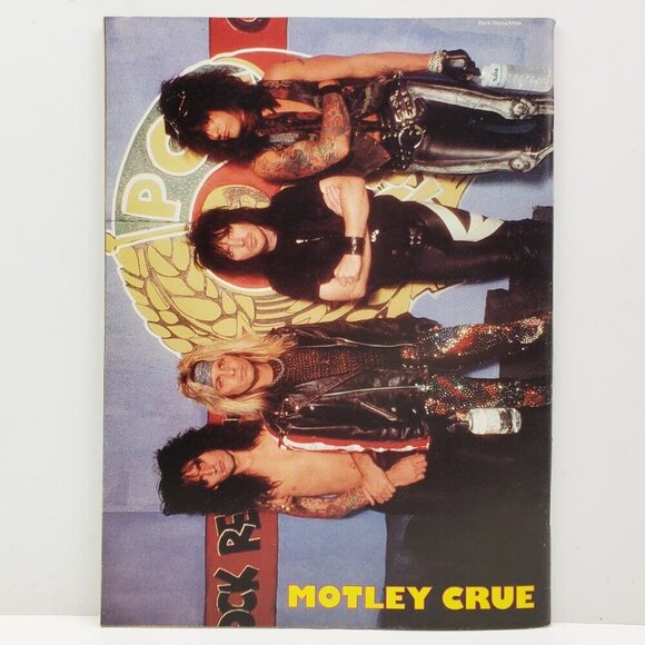 Rock Scene Spotlights Magazine Guns Roses Skid Row Posters Aug 1990 Unread Stock - Picture 10 of 11